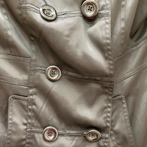 2b Bebe Polyester black button jacket - Picture 3 of 7